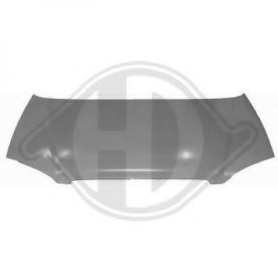 Capô DIEDERICHS 6535800 DIEDERICHS 6535800 Capot Kia CARENS 2000