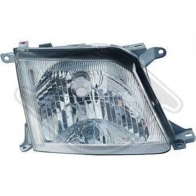 DIEDERICHS Headlight 6672882 DIEDERICHS 6672882 Toyota Land Cruiser Prado 90 headlight upgrade kit