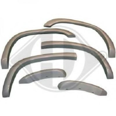 DIEDERICHS Karosseri 6683866 DIEDERICHS 6683866 Bakpanel Volkswagen AMAROK originale