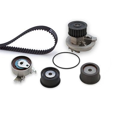 Water pump and timing belt kit GATES KP35542XS GATES PowerGrip KP35542XS 2010 VAUXHALL ZAFIRA timing belt kit replacement