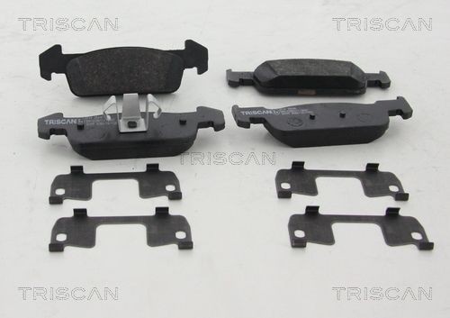 TRISCAN Brake pad set 8110 25045 8110 25045 TRISCAN brake pads RENAULT SYMBOL / THALIA
