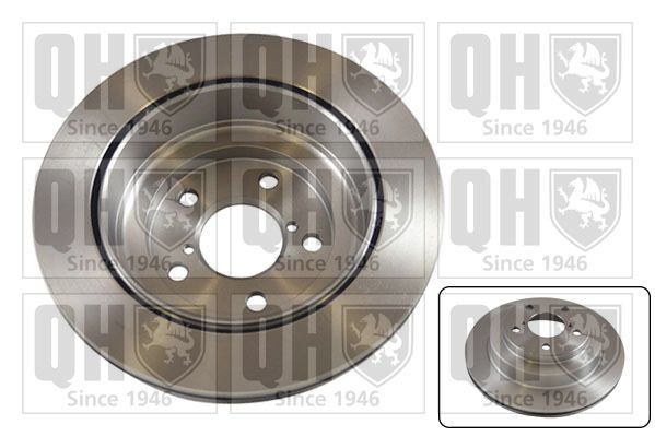 QUINTON HAZELL Bremseskive BDC4642 BDC4642 Bremseskive SUBARU IMPREZA QUINTON HAZELL