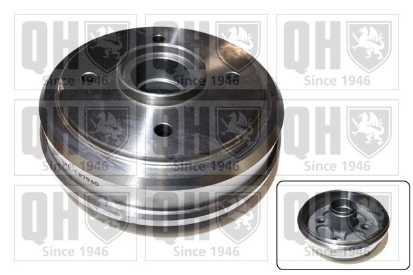 Tambour de frein QUINTON HAZELL BDR541 QUINTON HAZELL BDR541 Tambour de frein avant et arrière Chevrolet MATIZ 2010