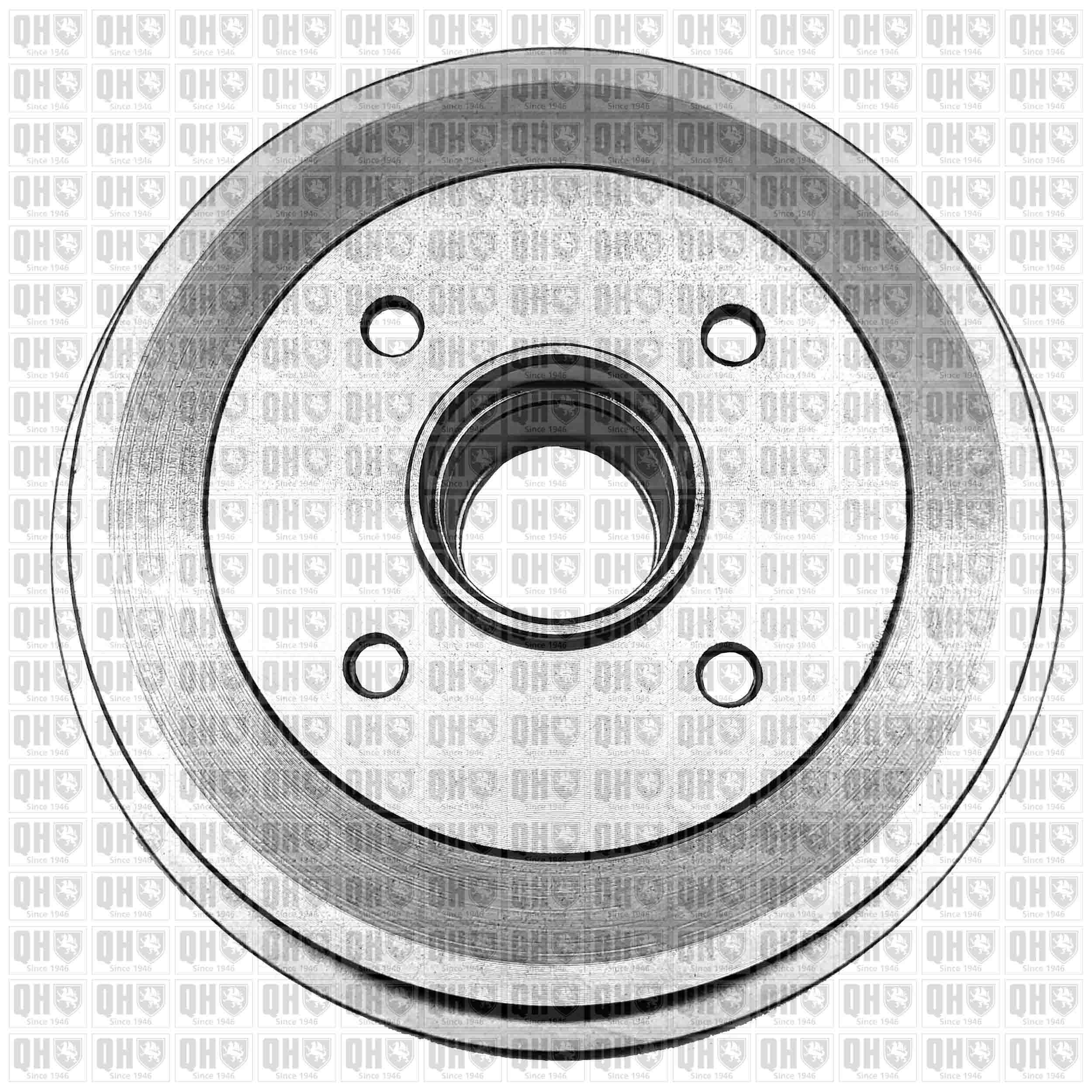 QUINTON HAZELL Brake drum BDR627 BDR627 QUINTON HAZELL drum brake PEUGEOT
