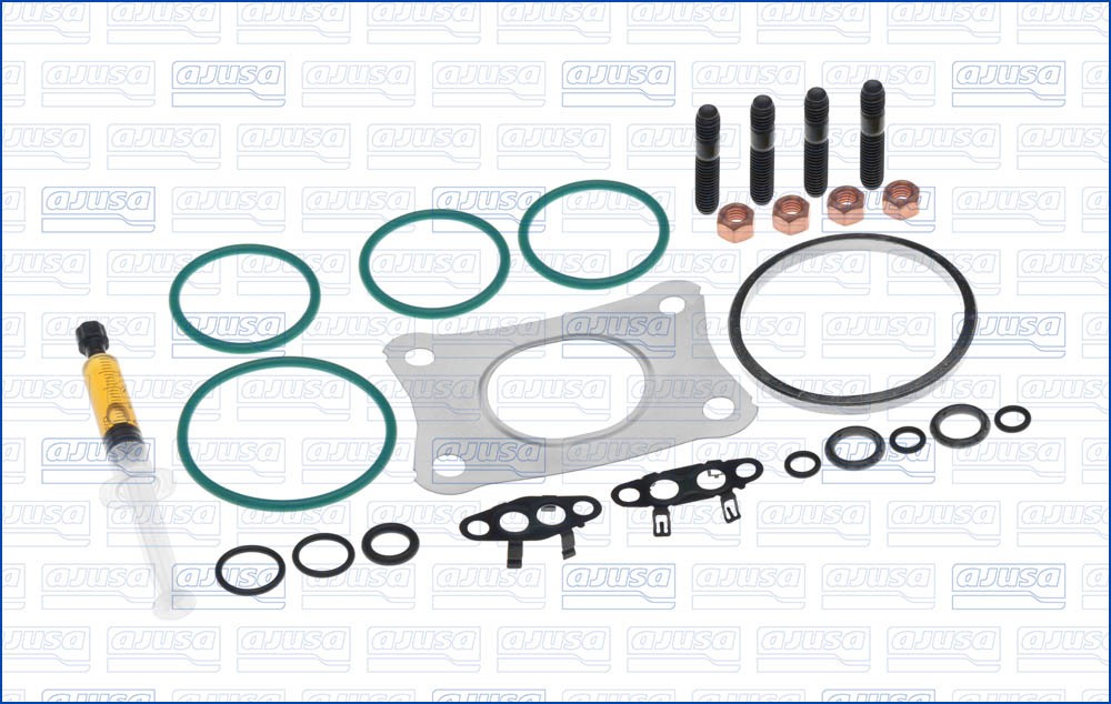 AJUSA Monteringsats, Turbo JTC11709 Byta Monteringssats avgassystem Audi Q2 kostnad AJUSA JTC11709