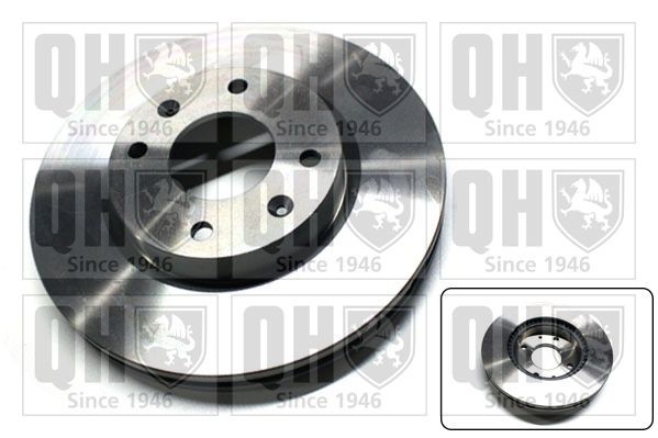 Δισκόπλακα QUINTON HAZELL BDC5407 QUINTON HAZELL BDC5407 Δίσκοι φρένων εμπρός και πίσω Kia OPIRUS 2009