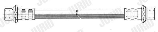 JURID Tubo flexível de travão 172747J Flexível de freio JURID LEXUS 172747J