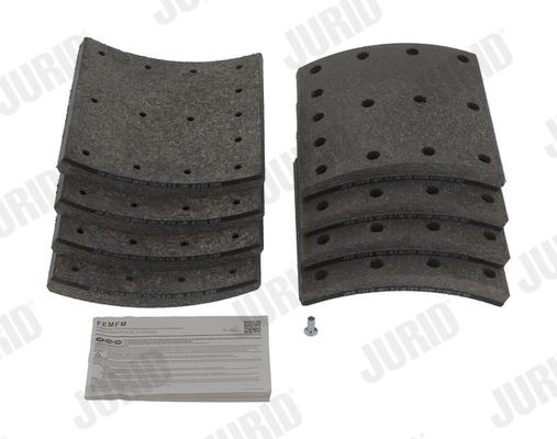 JURID Remvoeringsset, trommelrem 1907111230 Trommelrem JURID 340-360 1907111230 goedkoop