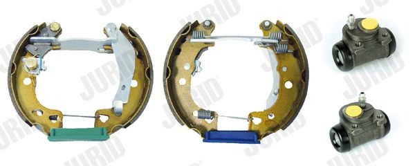 JURID Bremsesett, trommebremse 381170J Bremsesett, trommebremse JURID BMW 1-serie KIT EVO 381170J