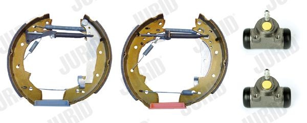 JURID Kit freno, Freno a tamburo 381242J JURID 381242J Kit freno, Freno a tamburo RENAULT Safrane I phase 1 Hatchback (B54) 2.5 dT (B548) 113 CV 1992