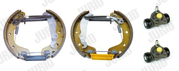 JURID Jogo de travões, travões de tambor 381291J 381291J KIT EVO Jogo de travões, travões de tambor OPEL VIVARO JURID