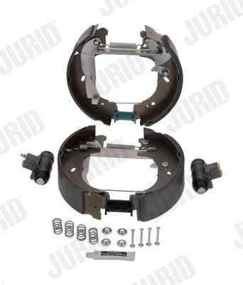 JURID Jogo de travões, travões de tambor 381369J Freios a tambor JURID Opel VECTRA KIT EVO 381369J