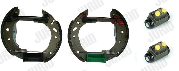 JURID Σετ φρένων, ταμπουρόφρενα 381395J 381395J KIT EVO Σετ φρένων ταμπουρόφρενα MAZDA MPV JURID