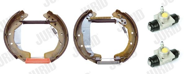 JURID Pidurikomplekt, trummelpidur 381400J Trummelpidur JURID Opel ZAFIRA KIT EVO 381400J
