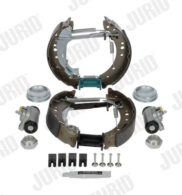 JURID Remmenset, trommelrem 381425J Skoda KAMIQ Trommelrem JURID KIT EVO 381425J