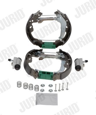 JURID Jarrukenkäsarja, rumpujarru 381485J 381485J JURID KIT EVO Rumpujarru TOYOTA TOWNACE