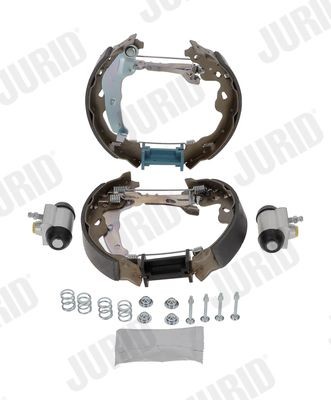 JURID Jogo de travões, travões de tambor 381497J 381497J KIT EVO Jogo de travões, travões de tambor OPEL VIVARO JURID