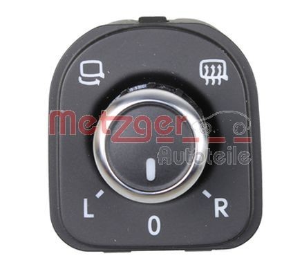 METZGER Commande, ajustage du miroir 0916279 0916279 Bouton de rétroviseur KIA PROCEED METZGER