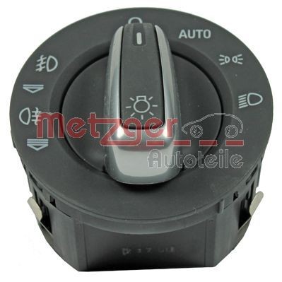 METZGER Bryter, hovedlys 0916283 0916283 Hovedlysbryter METZGER VW VENTO