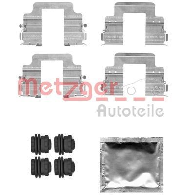 METZGER Kit d'accessoires, plaquette de frein à disque 109-1822 Kit d'accessoires, plaquette de frein à disque METZGER RANGE ROVER VELAR 109-1822 pas cher