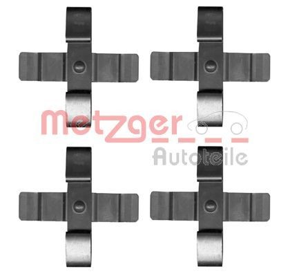 METZGER Kit de acessórios, pastilhas de travão 109-1899 METZGER 109-1899 Taycan (Y1A) Turbo (Y1AFL1) 2023 ECXA Motores eléctricos 884