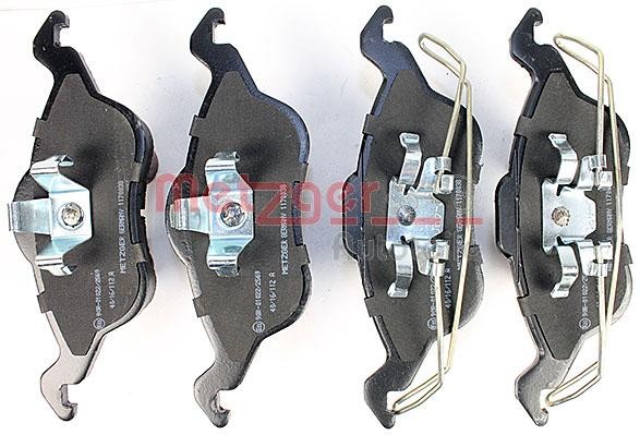 METZGER Pastilhas de travão 1170038 Pastilha DACIA METZGER 1170038