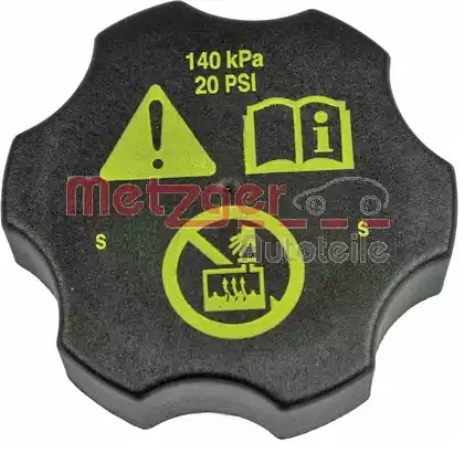 METZGER Expansion tank cap 2140114 2140114 METZGER expansion tank cap for RENAULT ESPACE