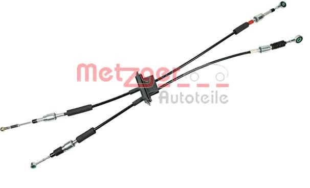Lanko ručnej prevodovky METZGER 3150061 METZGER 3150061: Lanko ručnej prevodovky Fiat 500 2008