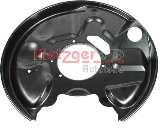 Bremseskjold METZGER 6115033 METZGER 6115033: Skvettbord Mercedes SL 2016