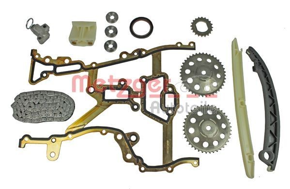 METZGER Mootori keti komplekt 7500002 Mootori keti komplekt MERCEDES-BENZ METZGER 7500002