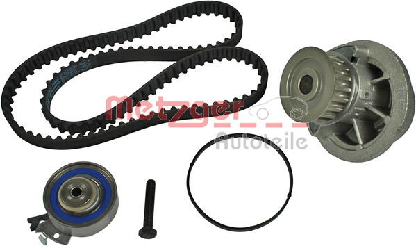 METZGER Distributieriem set + waterpomp WM-Z 2216WP Distributieriem met waterpomp METZGER KADETT WM-Z 2216WP goedkoop