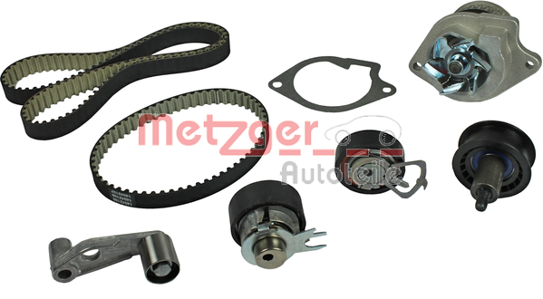 METZGER Kamremssats med vattenpump WM-Z 3590WP WM-Z 3590WP METZGER vattenpumpar + kamremssats Volkswagen VENTO