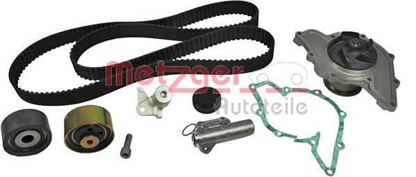 METZGER Σετ ιμάντα χρονισμού με αντλία νερού WM-Z 3860WP Αντλία νερού + σετ ιμάντα χρονισμού METZGER Volkswagen PASSAT WM-Z 3860WP