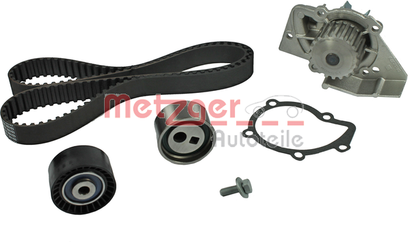 METZGER Bomba de água + kit de correia dentada WM-Z 5340WP Bomba de água + kit de correia de distribuição METZGER Kia CERATO WM-Z 5340WP