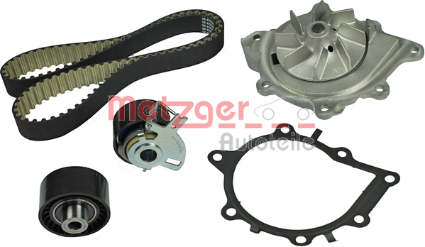 METZGER Vodné čerpadlo + sada ozubeného remeňa WM-Z 7150WP Rozvodová sada METZGER FUSION WM-Z 7150WP lacné