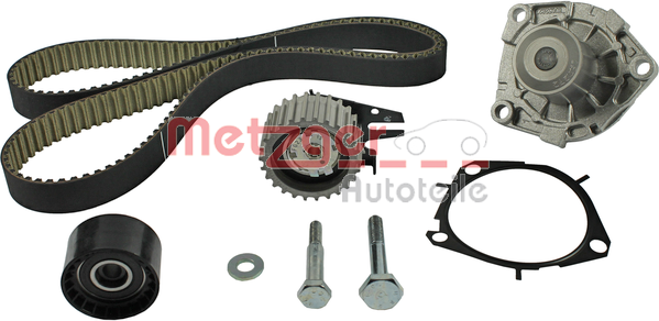 METZGER Registerreimsett med vannpumpe WM-Z 7610WP WM-Z 7610WP Registerreimsett JEEP PATRIOT METZGER