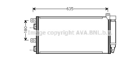 PRASCO Lauhdutin, ilmastointilaite BWA5256D PRASCO BWA5256D Mini r52 ilmastoinnin lauhdutin vaihto hinta