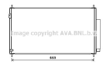 PRASCO Kondensaator, kliimaseade HD5290D Kliimaradiaator PRASCO CR-Z HD5290D odav