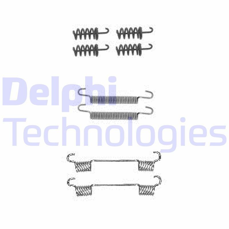 DELPHI Piederumu komplekts, Stāvbremzes mehānisma bremžu loks LY1380 DELPHI LY1380 Piederumu komplekts bremžu loki Mercedes Sprinter 3t Van cena