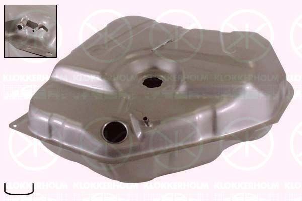 KLOKKERHOLM Kütusepaak 2550009 2550009 Kütusepaak KLOKKERHOLM FORD SCORPIO