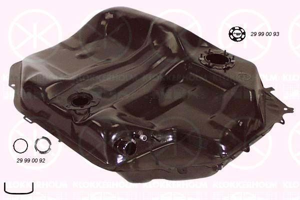 KLOKKERHOLM Fuel Tank 2909007 Nissan MICRA KLOKKERHOLM fuel tank 2909007