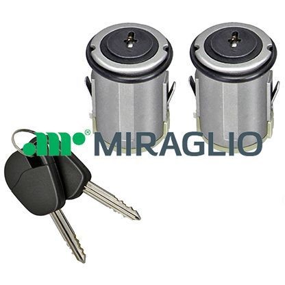 MIRAGLIO Kit cilindro serratura 80/1222 MIRAGLIO 80/1222 Cilindretto chiave Hyundai i30 originali