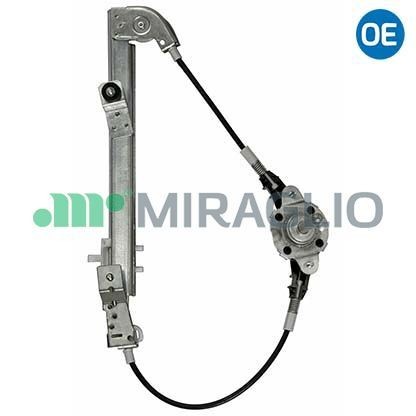 MIRAGLIO Window regulator 30/217B Alfa Romeo 1750-2000 MIRAGLIO window regulator 30217B