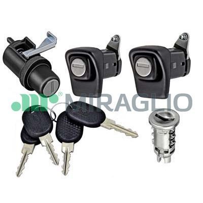MIRAGLIO Σετ κυλίνδρων κλειδαριάς 85/104 85/104 Κύλινδρος κλειδαριάς Volkswagen KAEFER MIRAGLIO