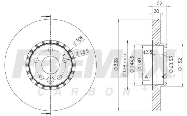 FREMAX Jarrulevy BD-7304 BD-7304 FREMAX Etujarrulevyt ja takajarrulevyt VOLVO 760