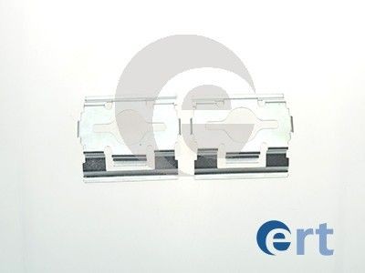 ERT Kit de acessórios, pastilhas de travão 420011 420011 Kit de acessórios, pastilhas de travão FIAT PANDA ERT