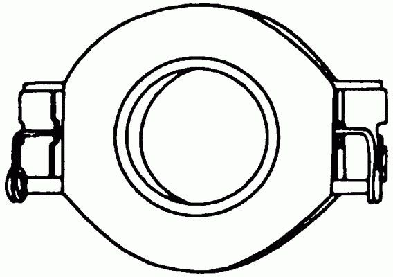 LEMFÖRDER Udrykkerleje 14441 01 Udrykkerleje LEMFÖRDER NISSAN 14441 01