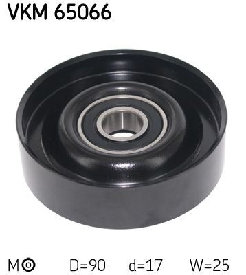 SKF Kiristysrulla, moniurahihna VKM 65066 SKF VKM 65066 Hyundai i30 PDE moniurahihnan kiristinrulla