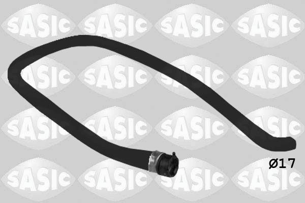 SASIC Radiatora cauruļvads 3400179 Radiatora cauruļvads SASIC 500 3400179 lēti