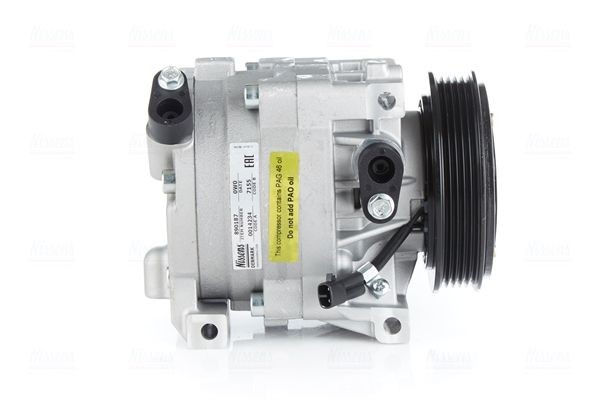 Compresseur de climatisation NISSENS 890187 NISSENS 890187 Moteur de climatisation FIAT SIENA 2007